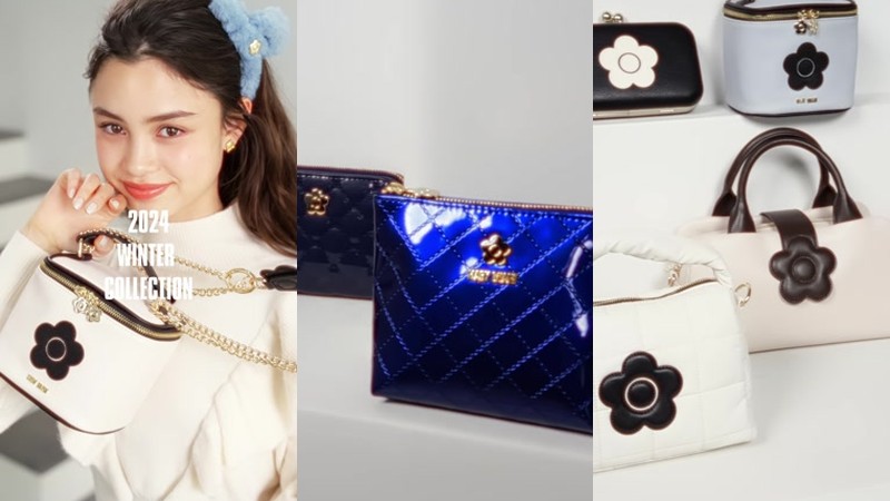 MARY QUANT 2024 WINTER バッグ 映像より